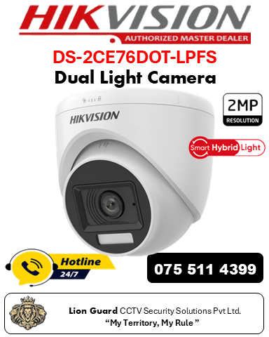 Hikvision DS-2CE76DOT-LPFS Dual Light Camera