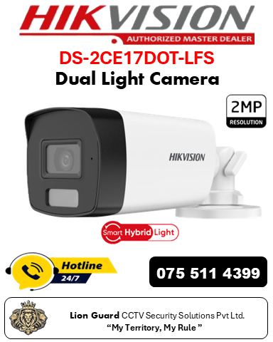Hikvision DS-2CE17DOT-LFS Dual Light Camera