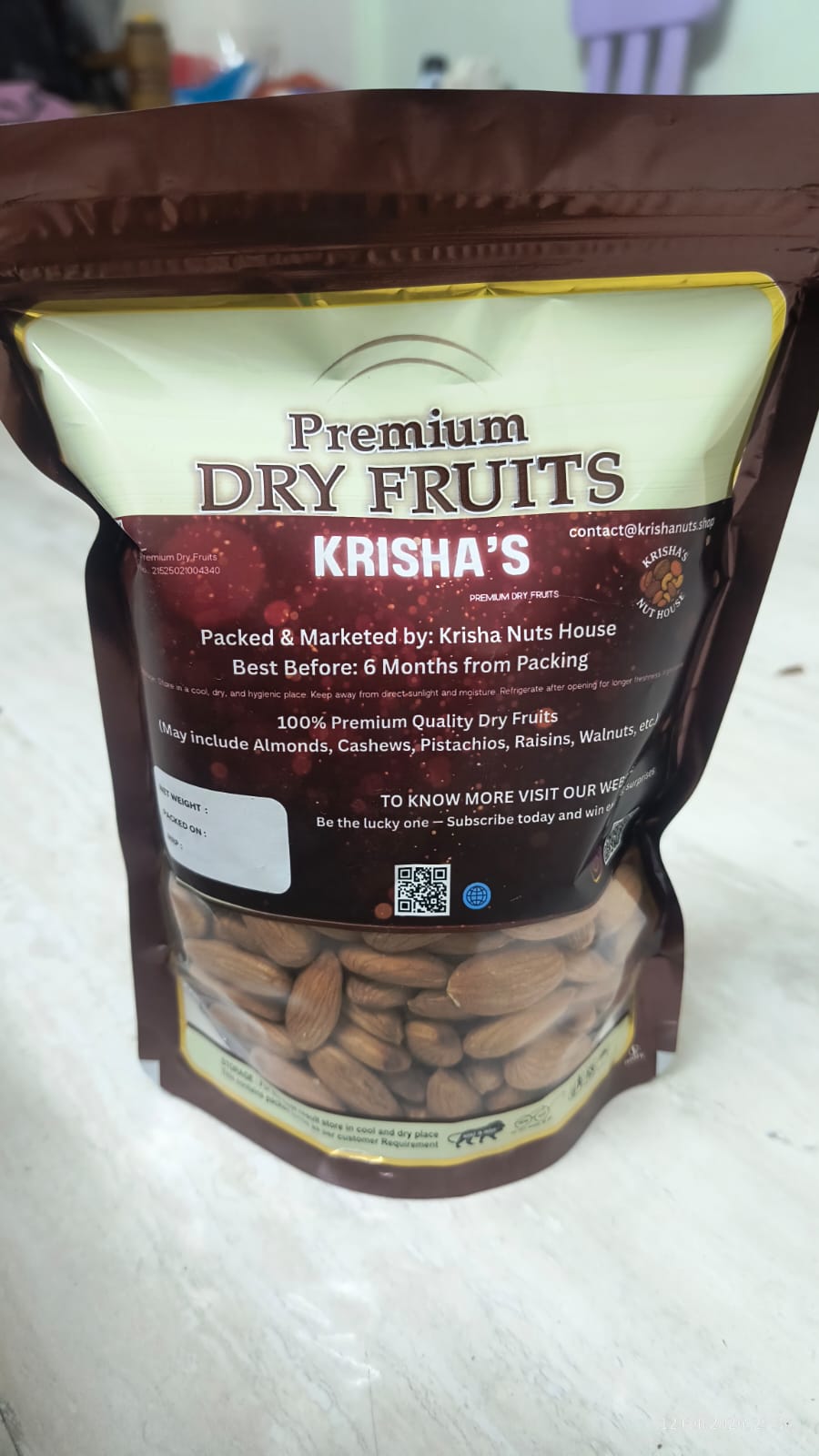 California  Almonds 250gm