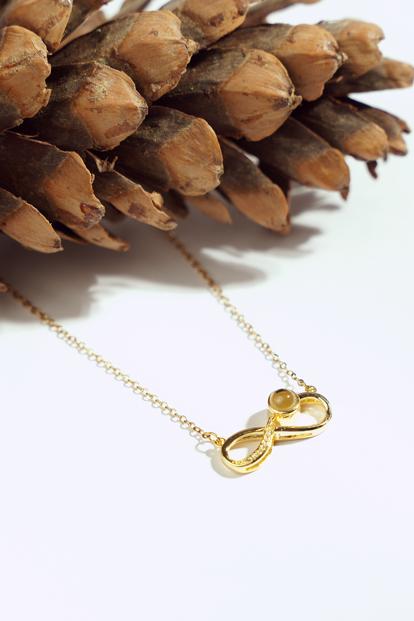 Gold Infinity Necklace