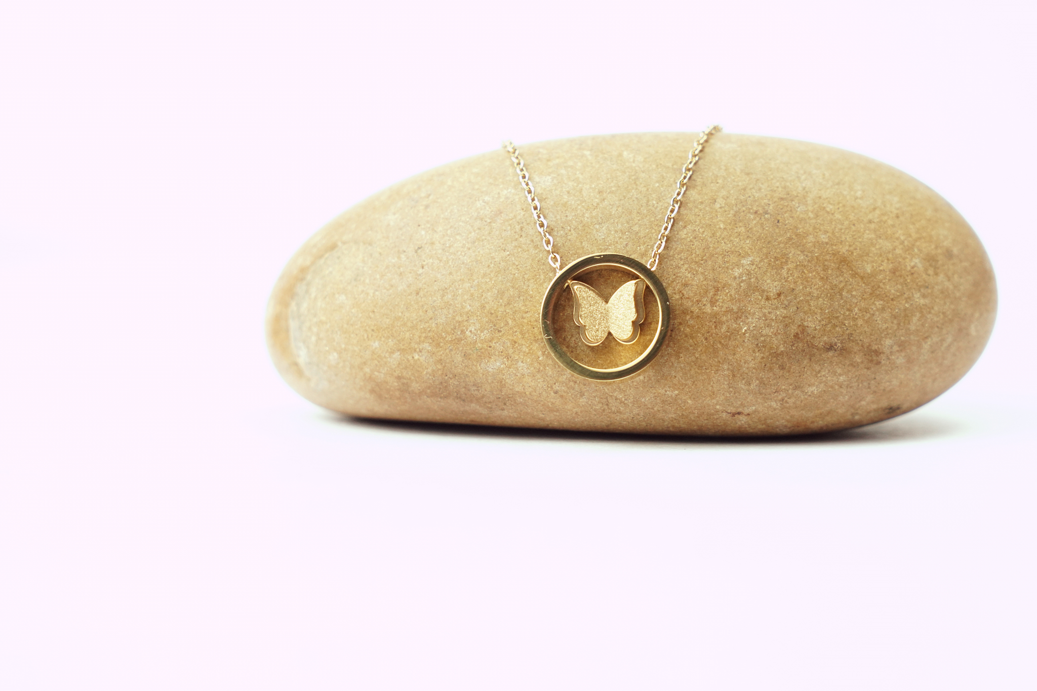 Butterfly Pendant Necklace