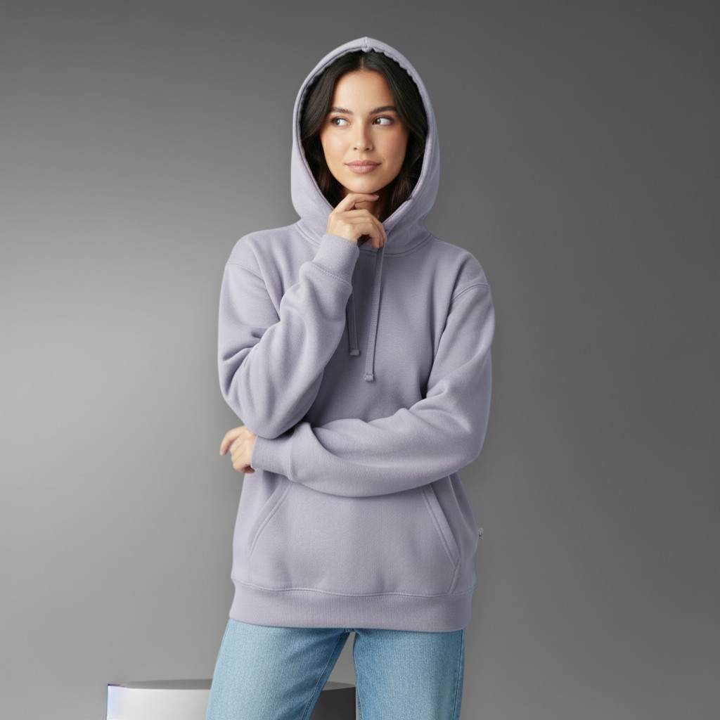 Women’s Soft Fleece Hoodie – Long Sleeves