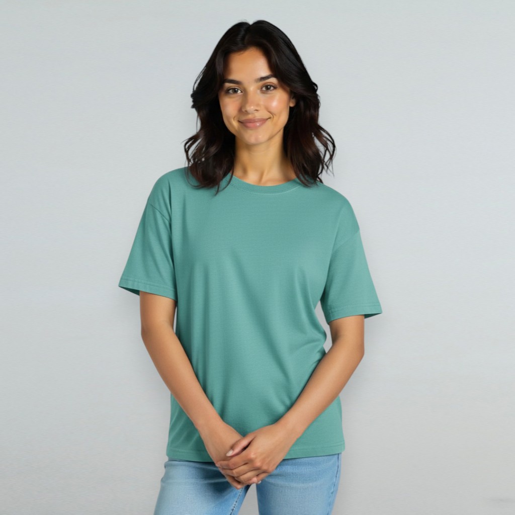 Essential Garment-Dyed Cotton T-Shirt - Export Quality