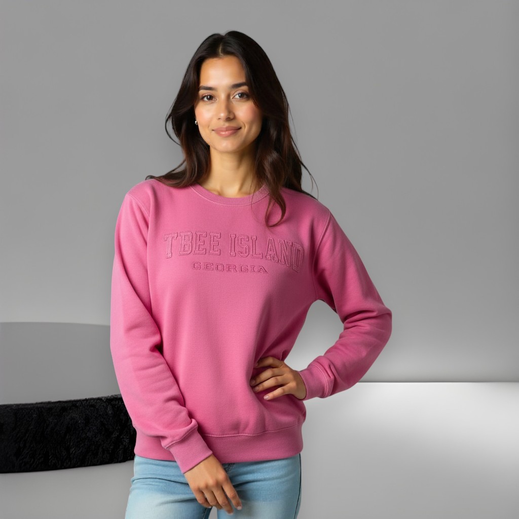 Embroidered Fleece Long Sleeve sweatshirt - Unisex