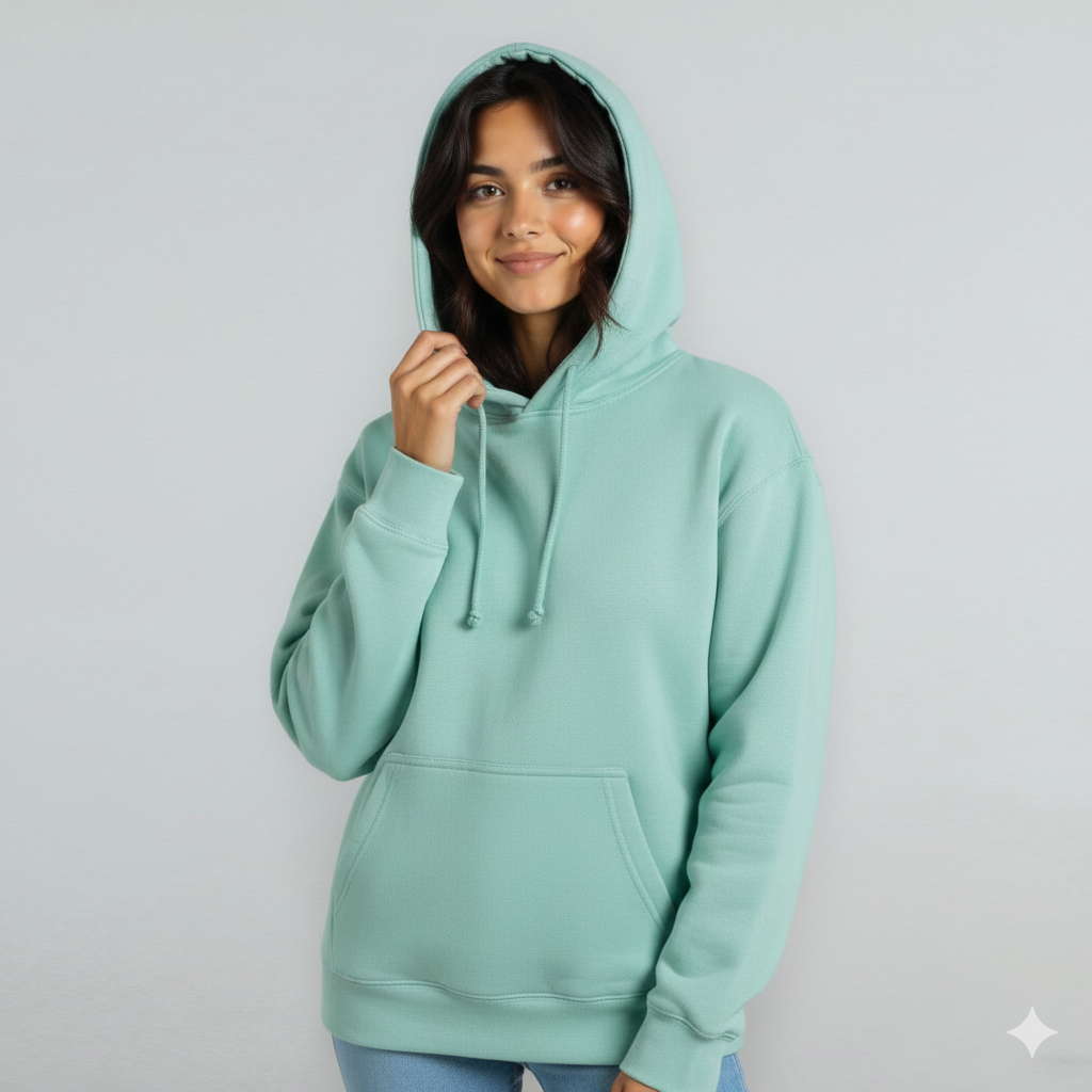 Unisex Soft Fleece Hoodie - Mill Dye