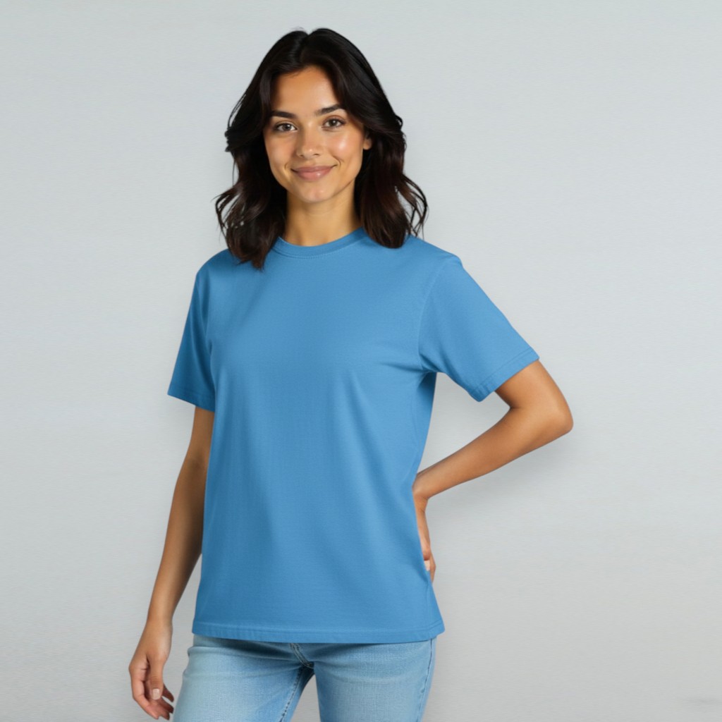 Essential Garment-Dyed Cotton T-Shirt - Export Quality