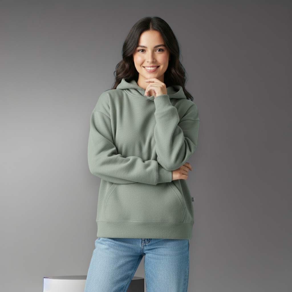 Women’s Soft Fleece Hoodie – Long Sleeves
