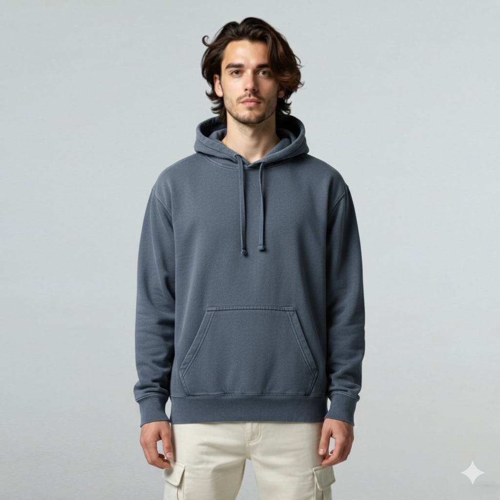 Unisex Soft Fleece Hoodie - Mill Dye