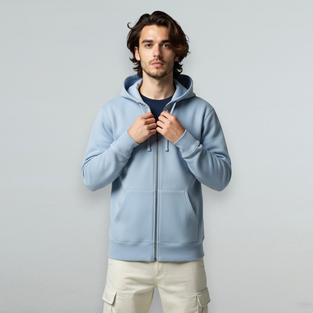 Premium Everyday Fleece Zip Hoodie