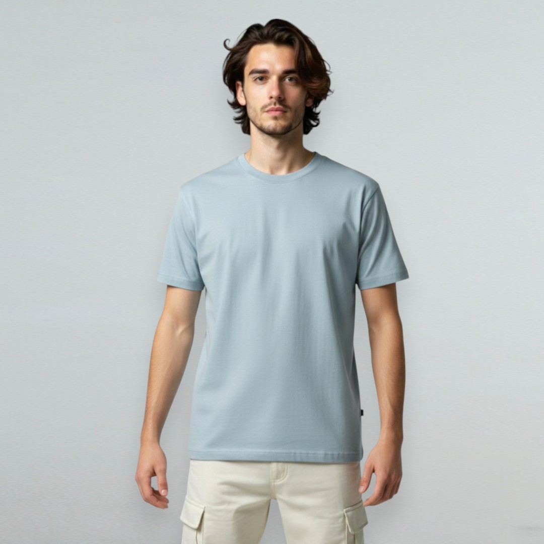 Garment-Dyed Premium Cotton T-Shirt
