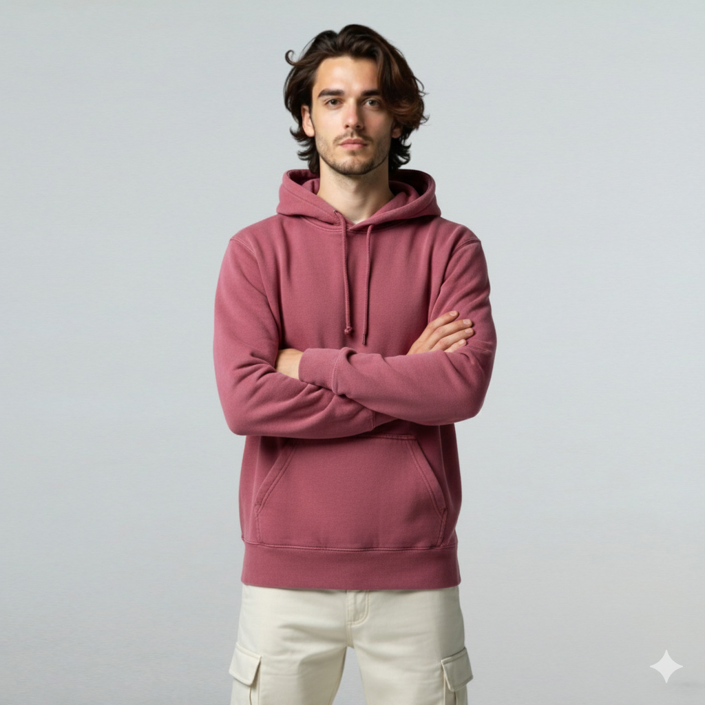 Unisex Soft Fleece Hoodie - Mill Dye