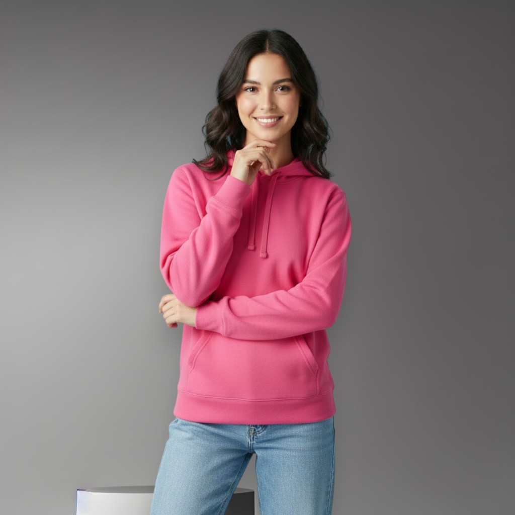 Women’s Soft Fleece Hoodie – Long Sleeves