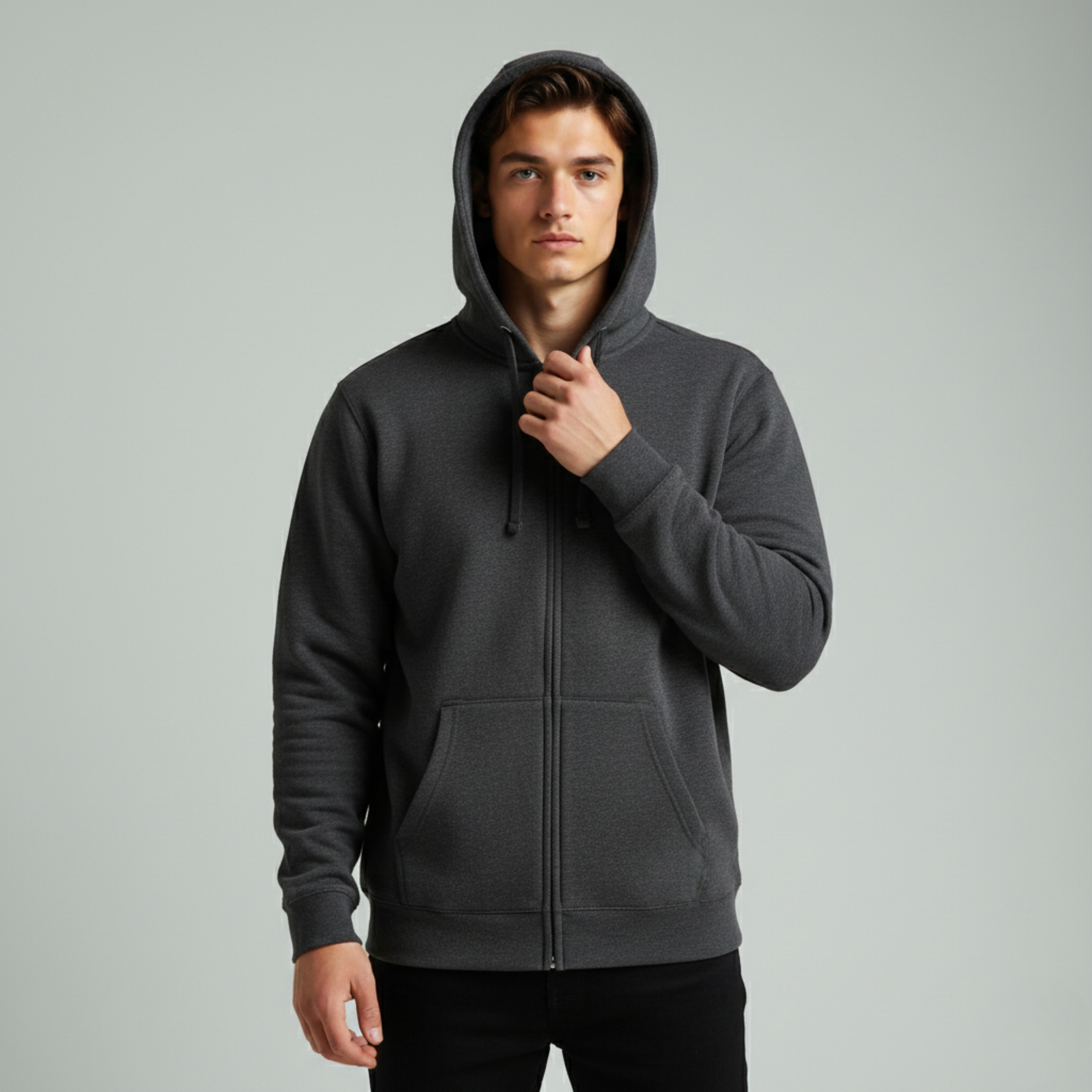 Fleece Premium Zipper Hoodie - Unisex