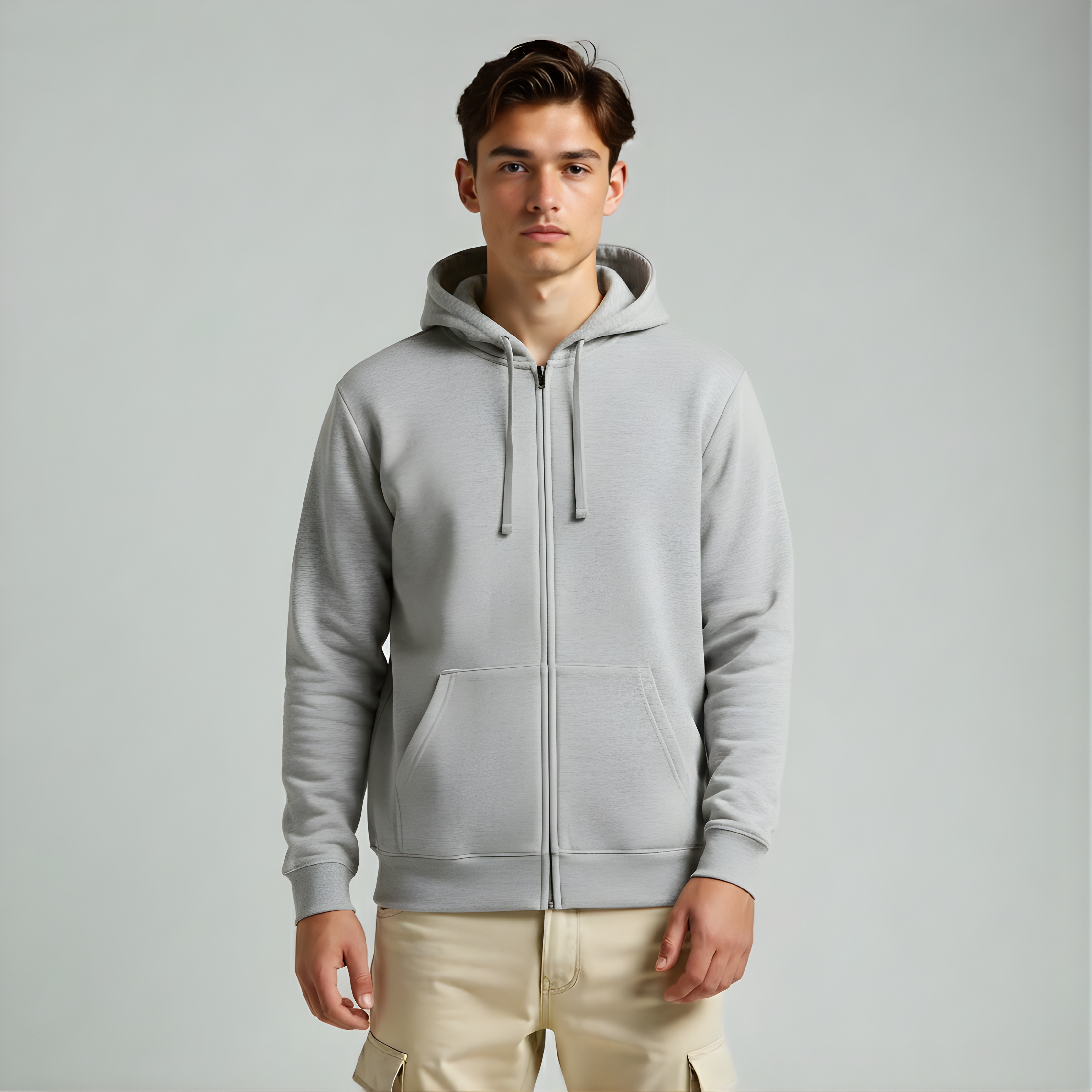 Fleece Premium Zipper Hoodie - Unisex