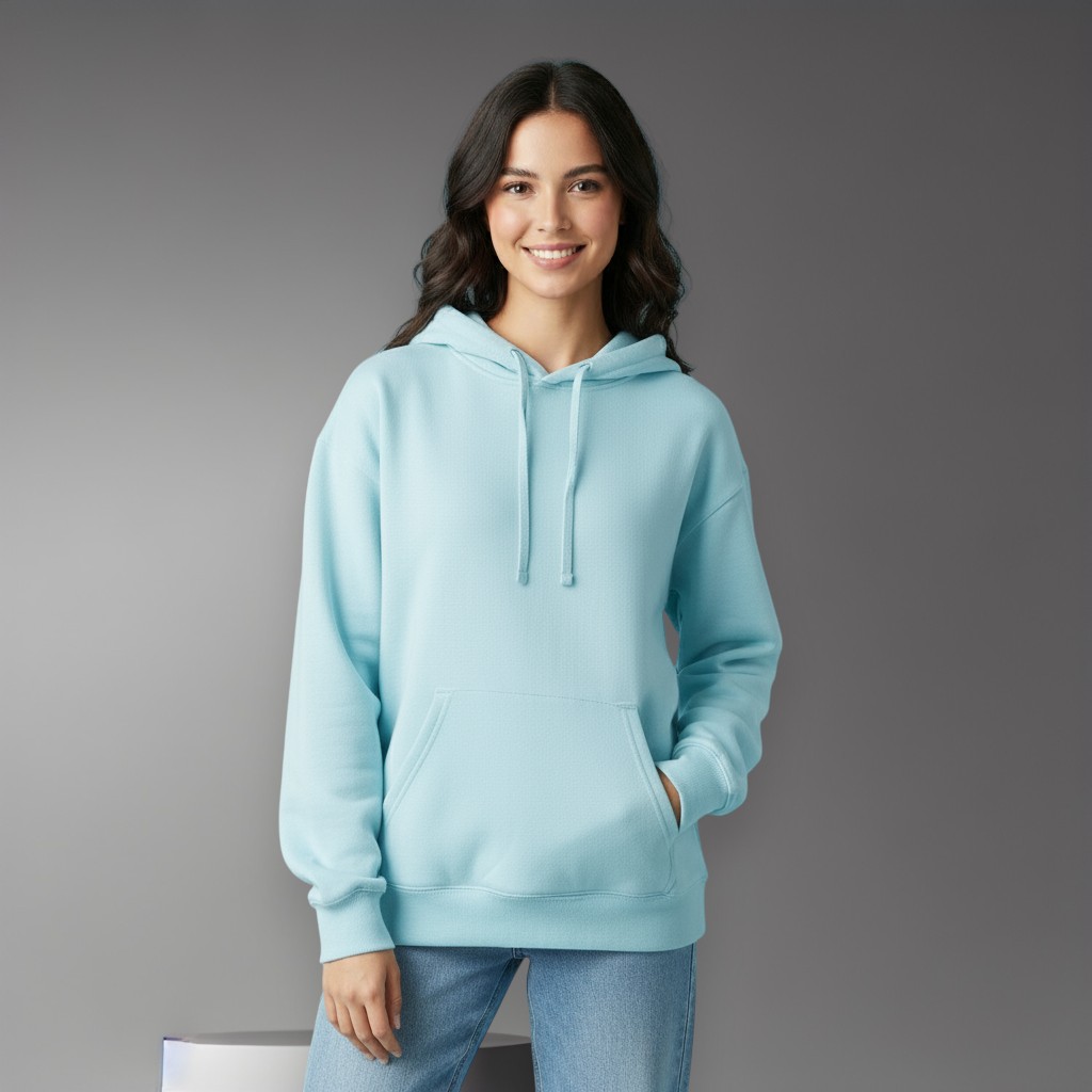 Women’s Soft Fleece Hoodie – Long Sleeves
