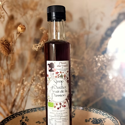 Sirop d'œillet fruit de la passion