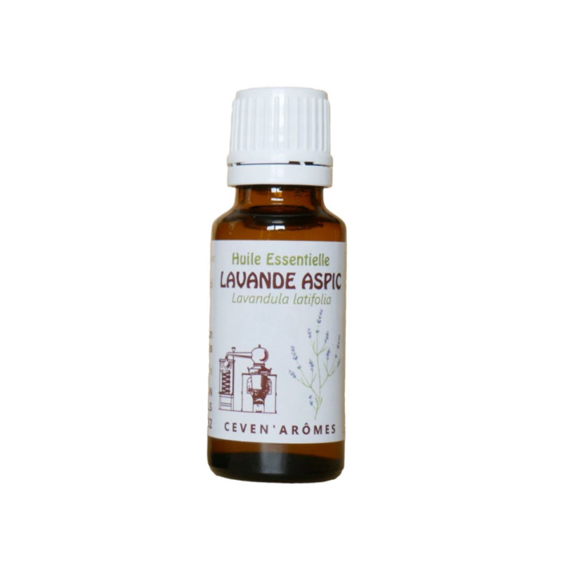 Flacon d' Huile Essentielle Lavande Aspic 20ml