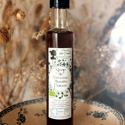 Sirop verveine et menthe poivrée