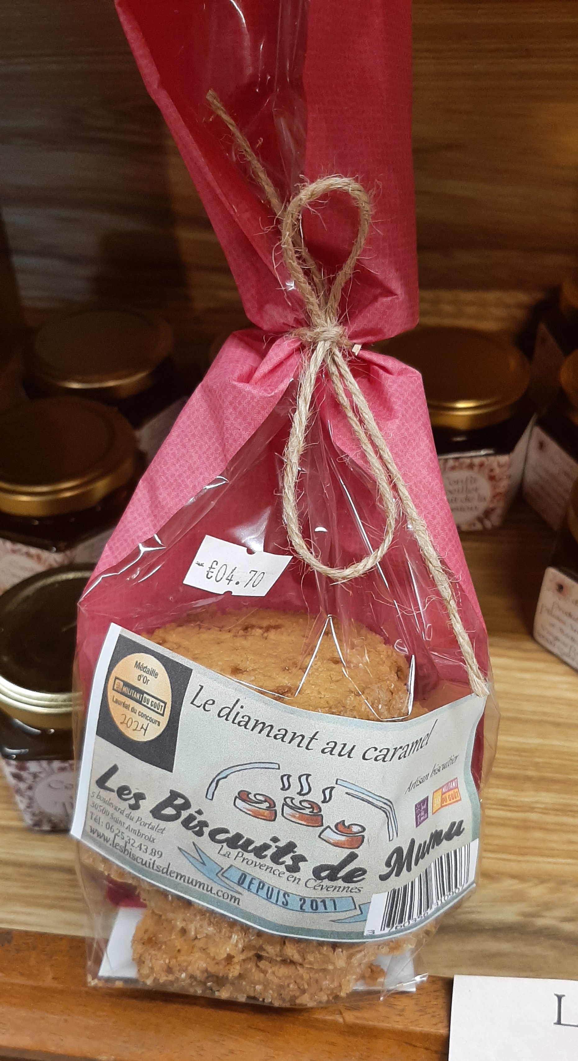 Diamant au caramel
