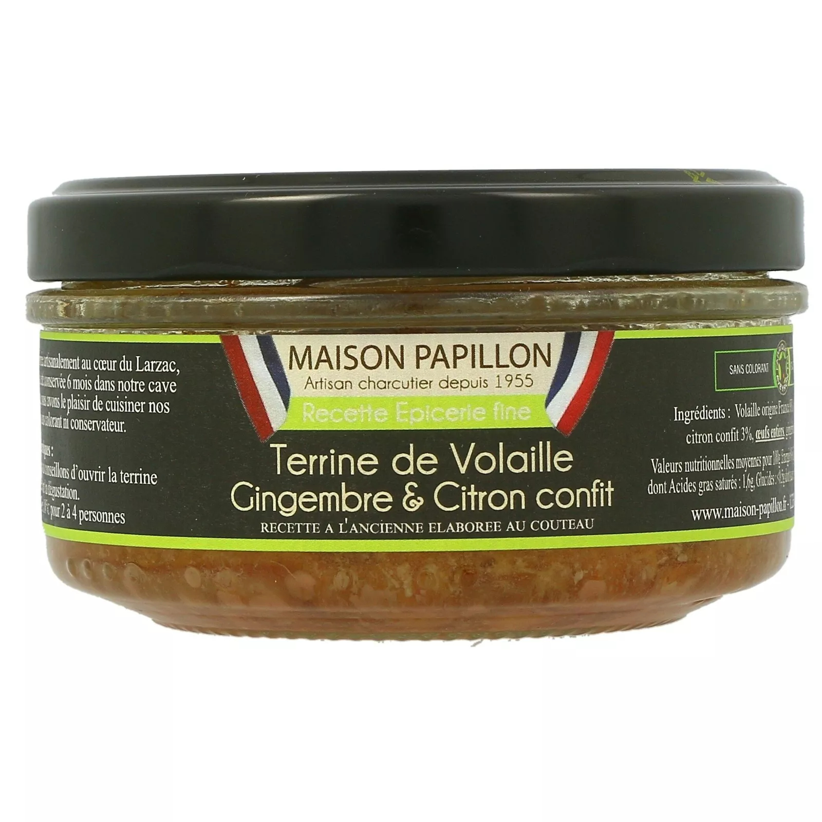 Terrine volaille citron confit 130g
