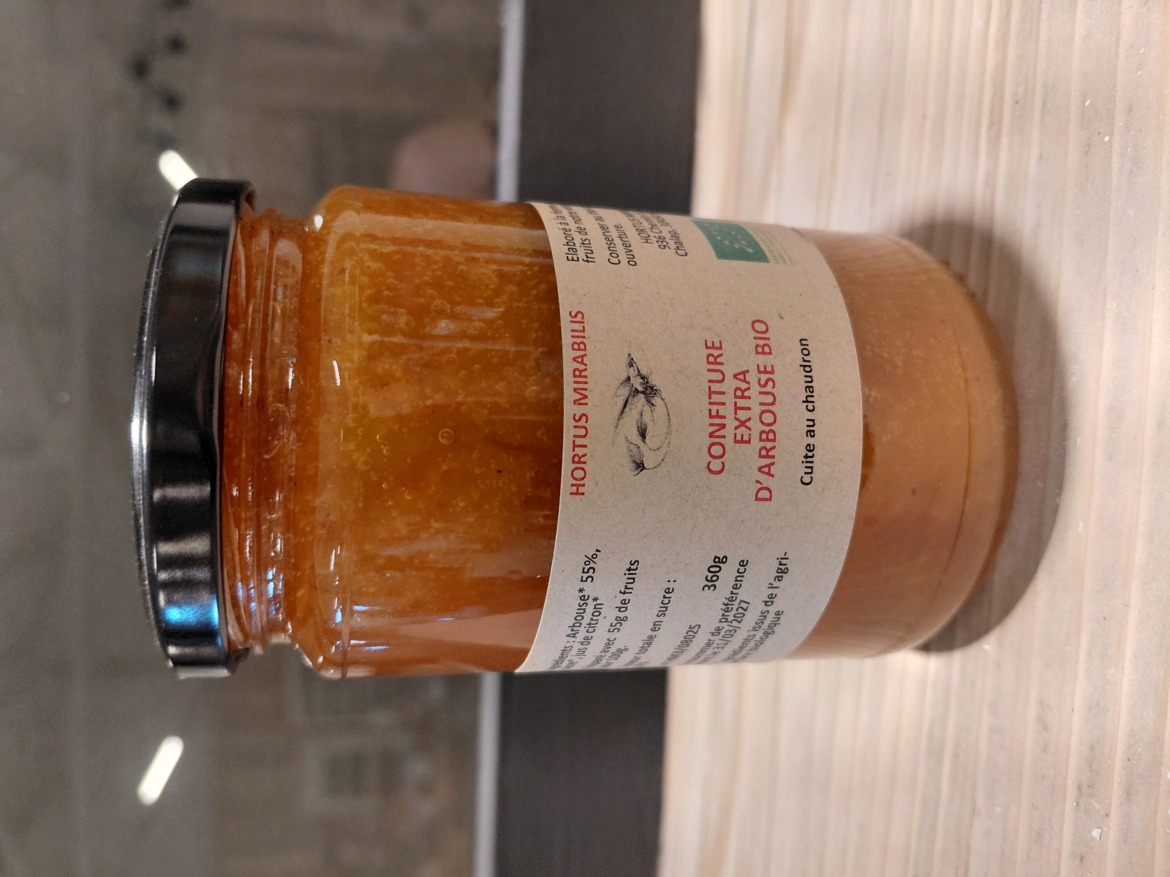 Confiture Arbouse 360g Bio