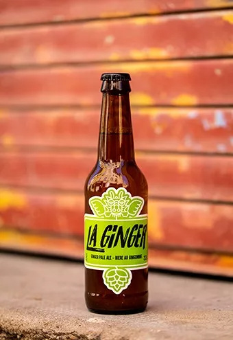 Bière blonde La Ginger 33cl