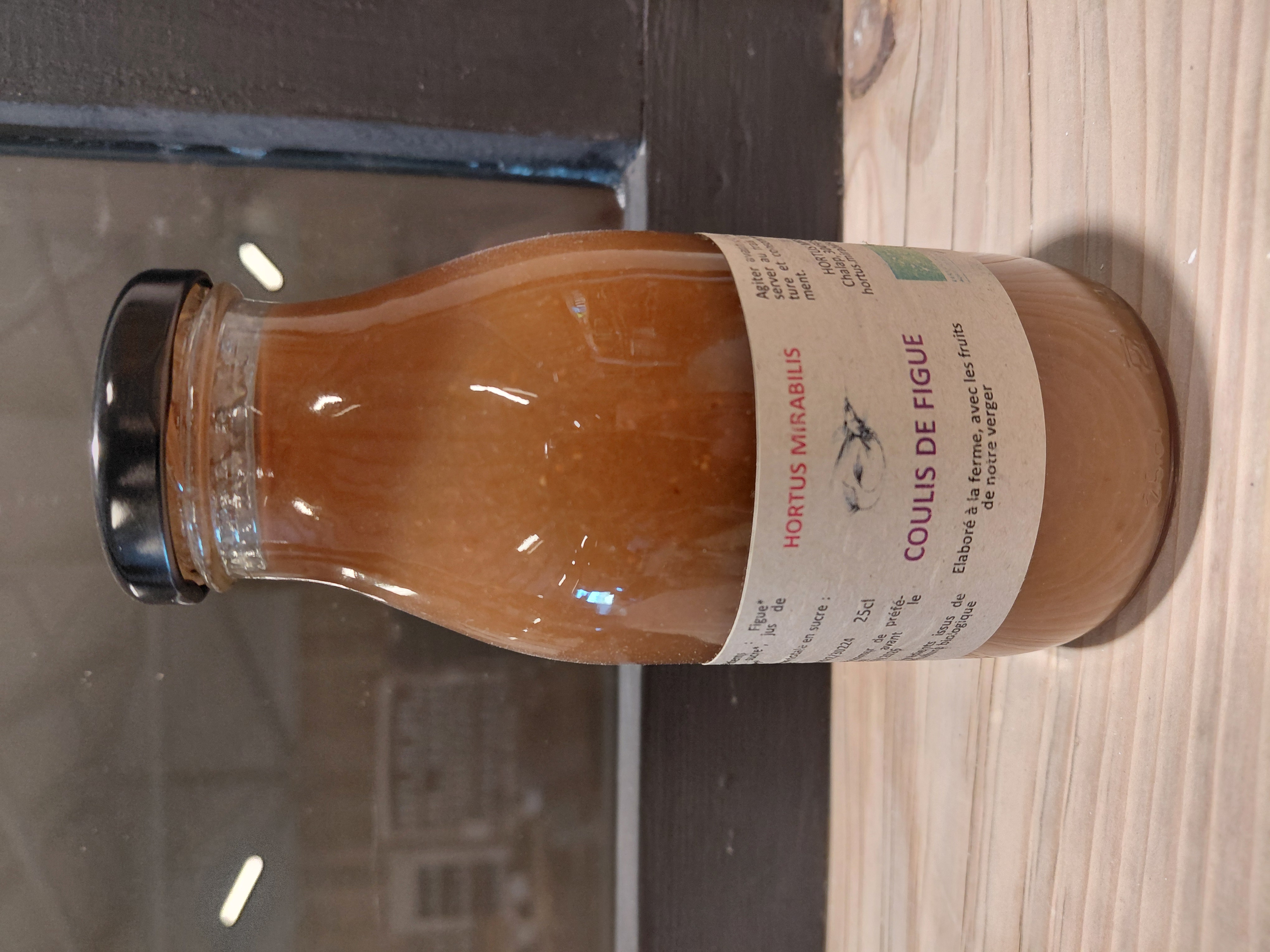 Coulis Figue 25cl Bio