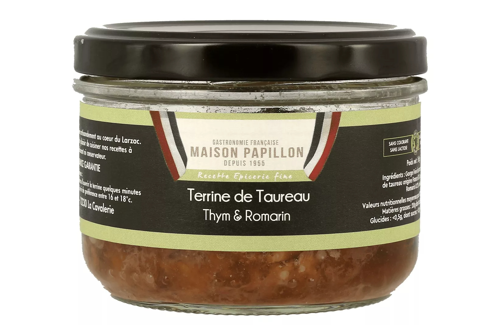 Terrine taureau thym romarin