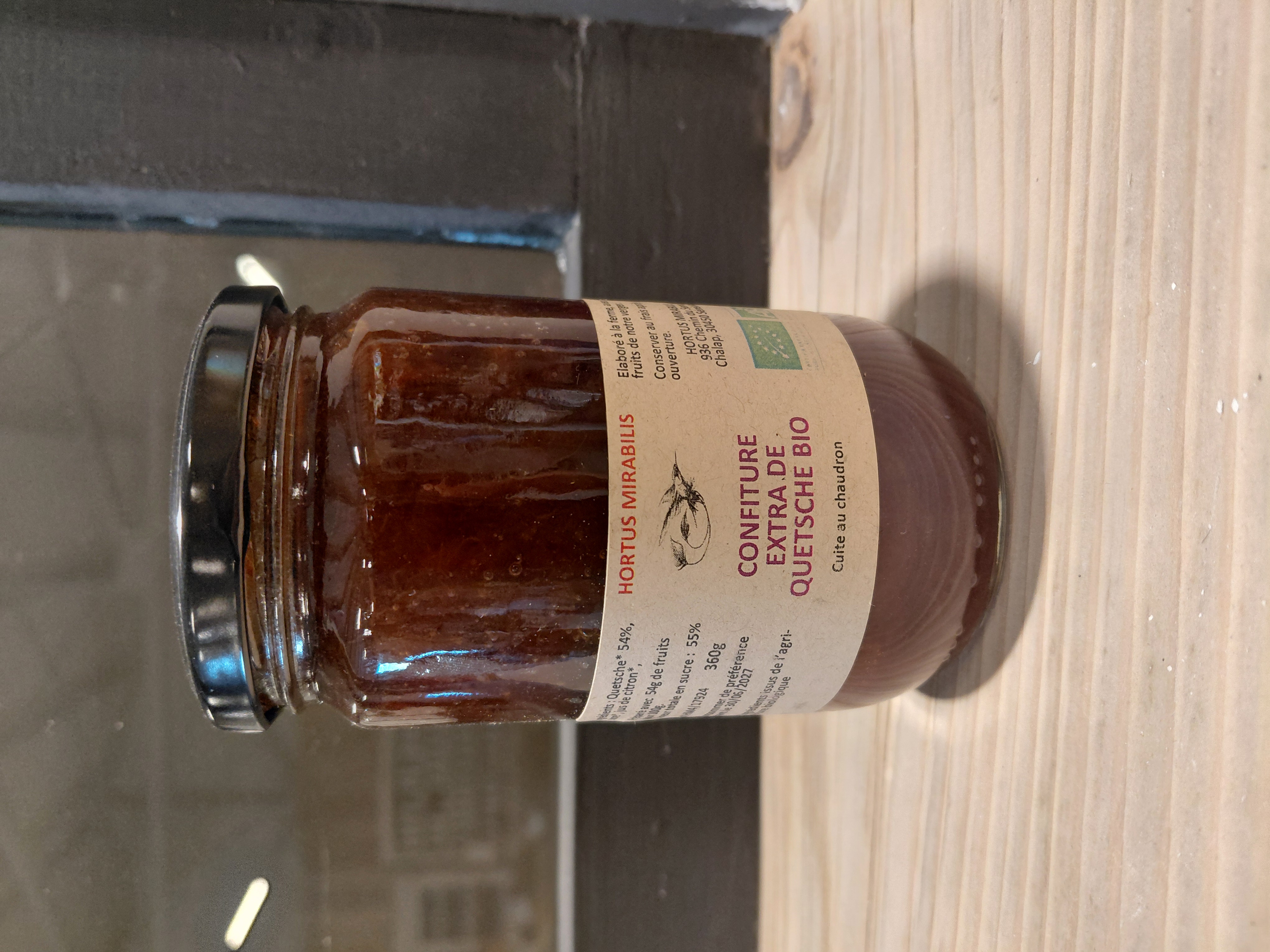 Confiture Quetsche 360g Bio