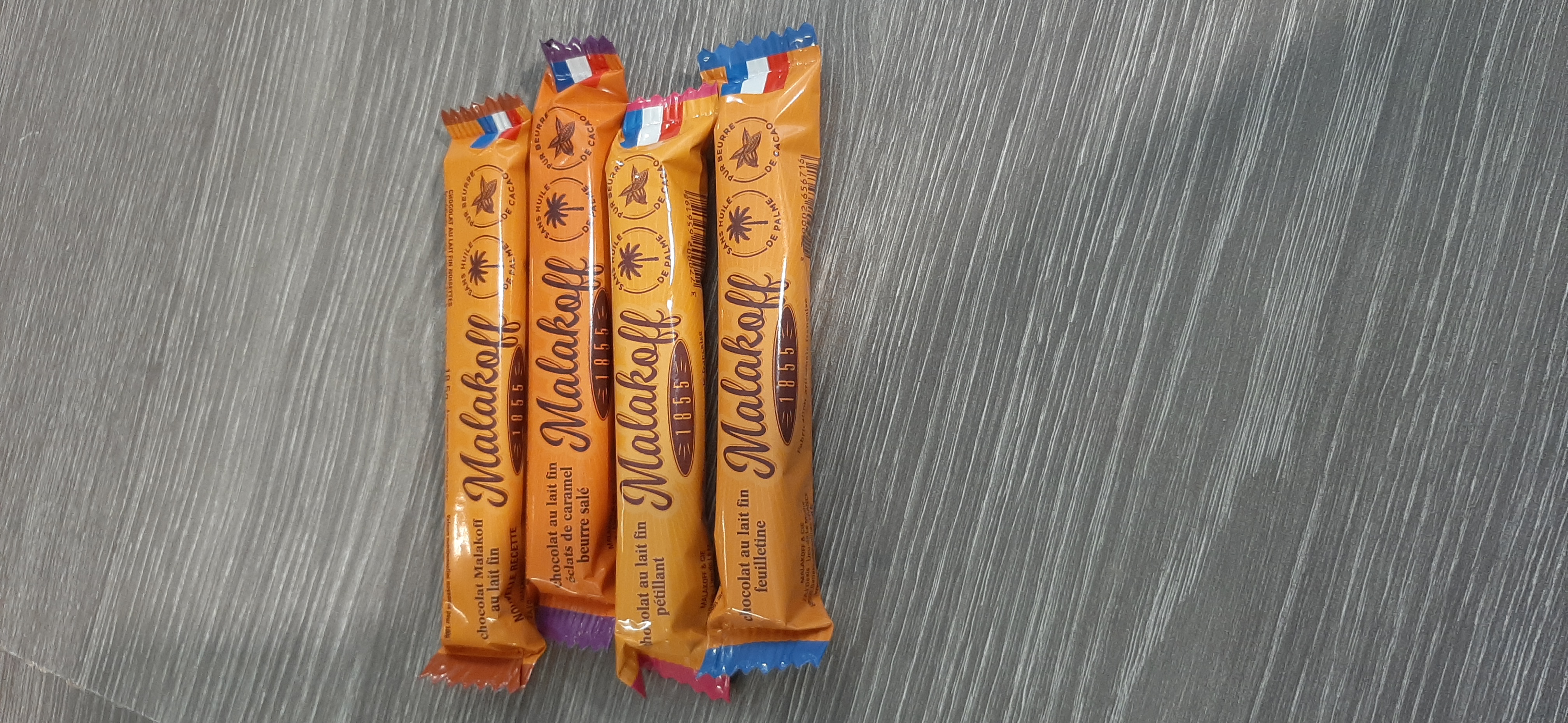 Barre de chocolat Malakoff