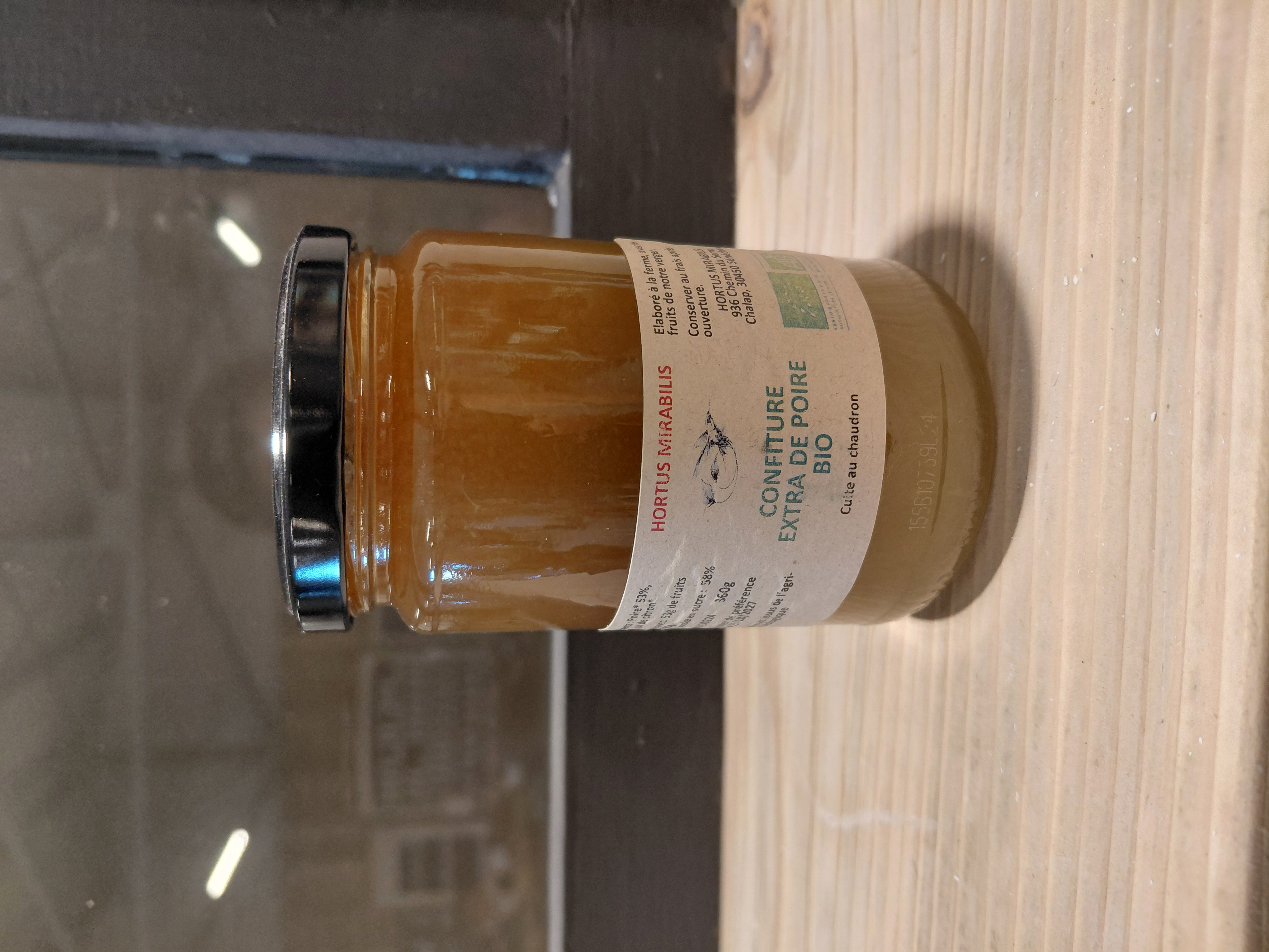 Confiture Poire 360g Bio