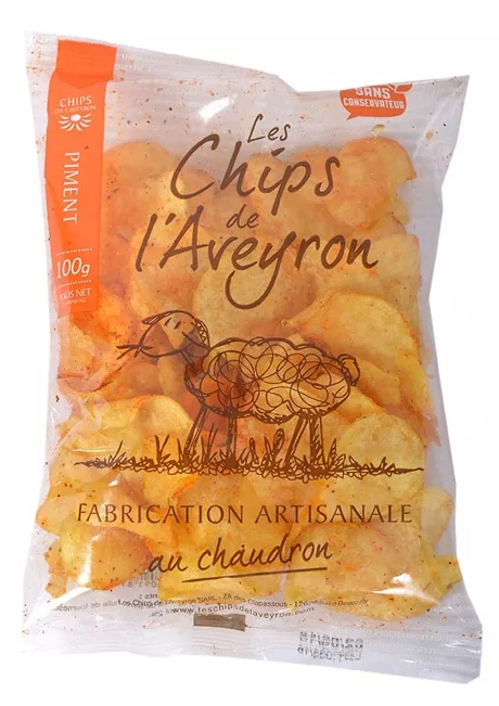 Chips piment espelette 100g