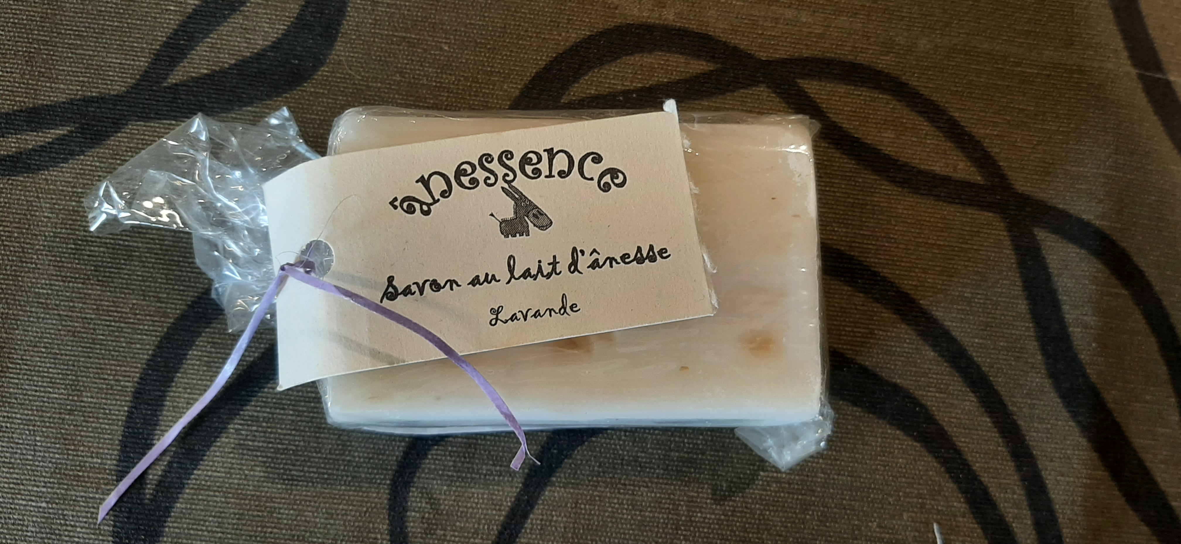 Savon au lait d'Anesse et à la lavande 100g