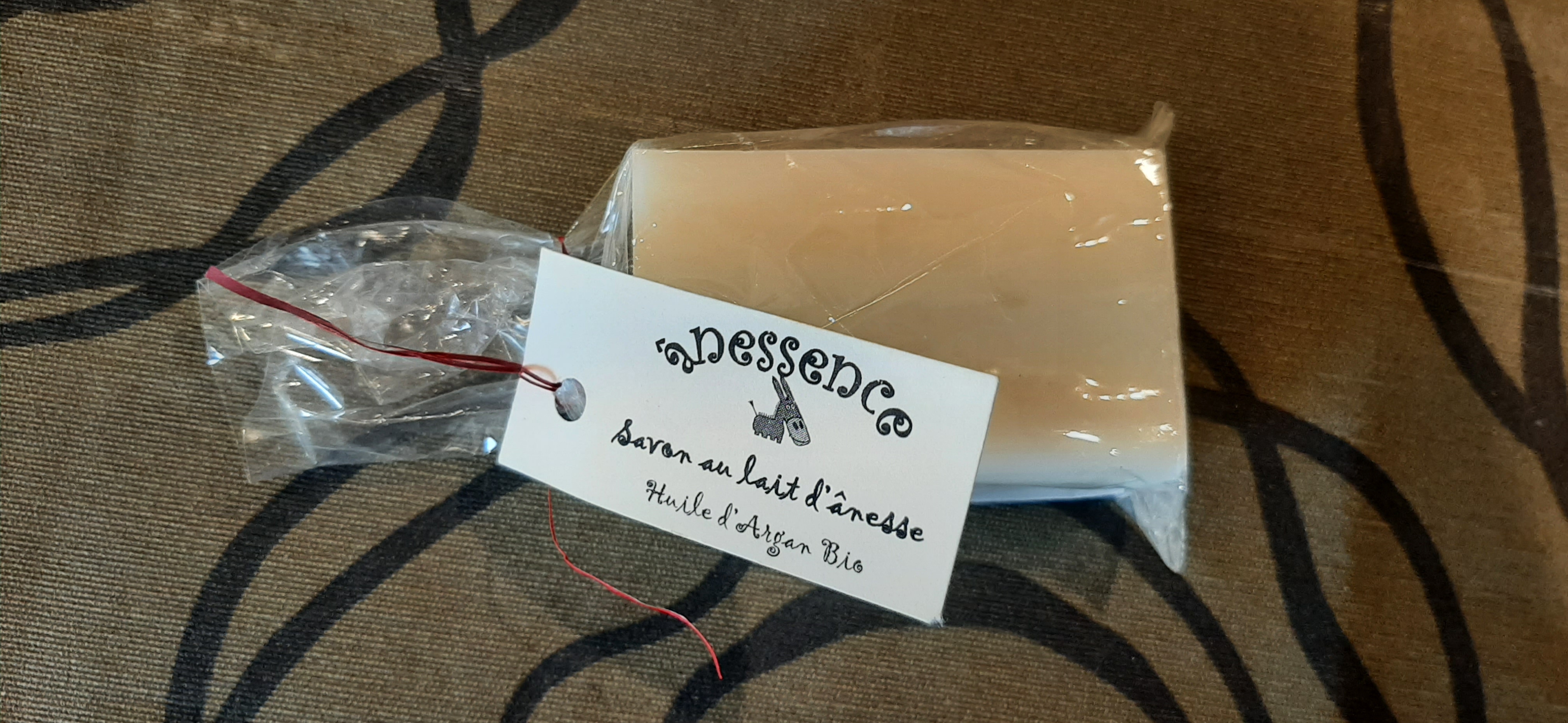 Savon au lait d'Anesse et à l'argan 100g