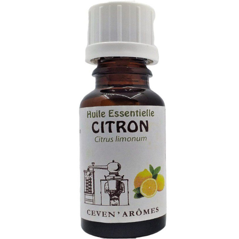 Flacon d' Huile Essentielle citron 20ml