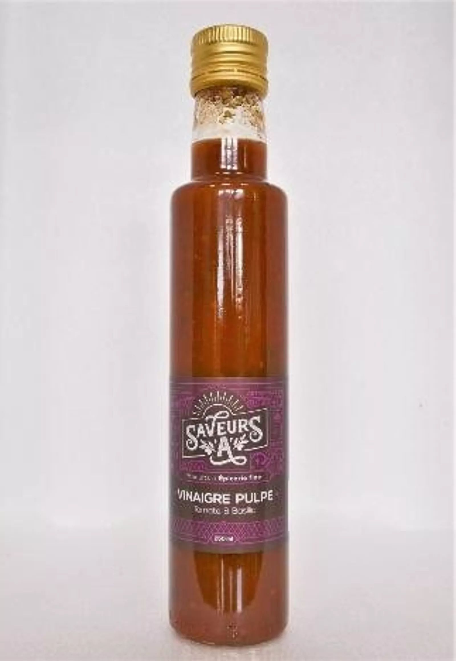 Vinaigre pulpe tomates basilic 250ml