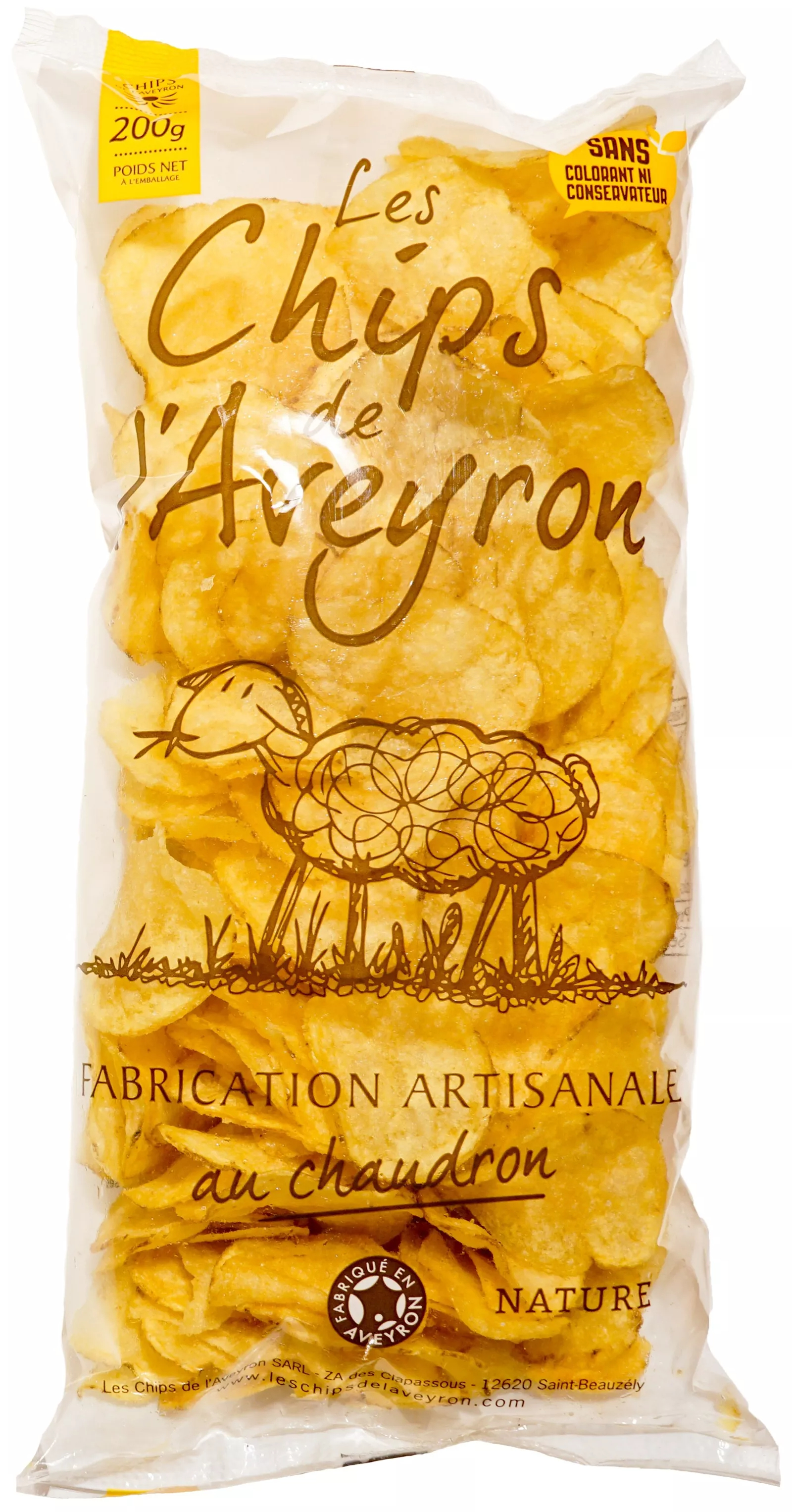 Chips nature 200g