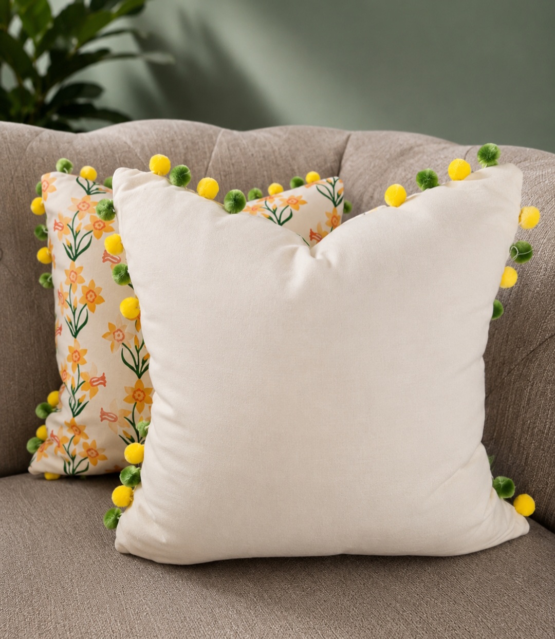 Emma Bridgewater Spring Daffodil Cushion Covers