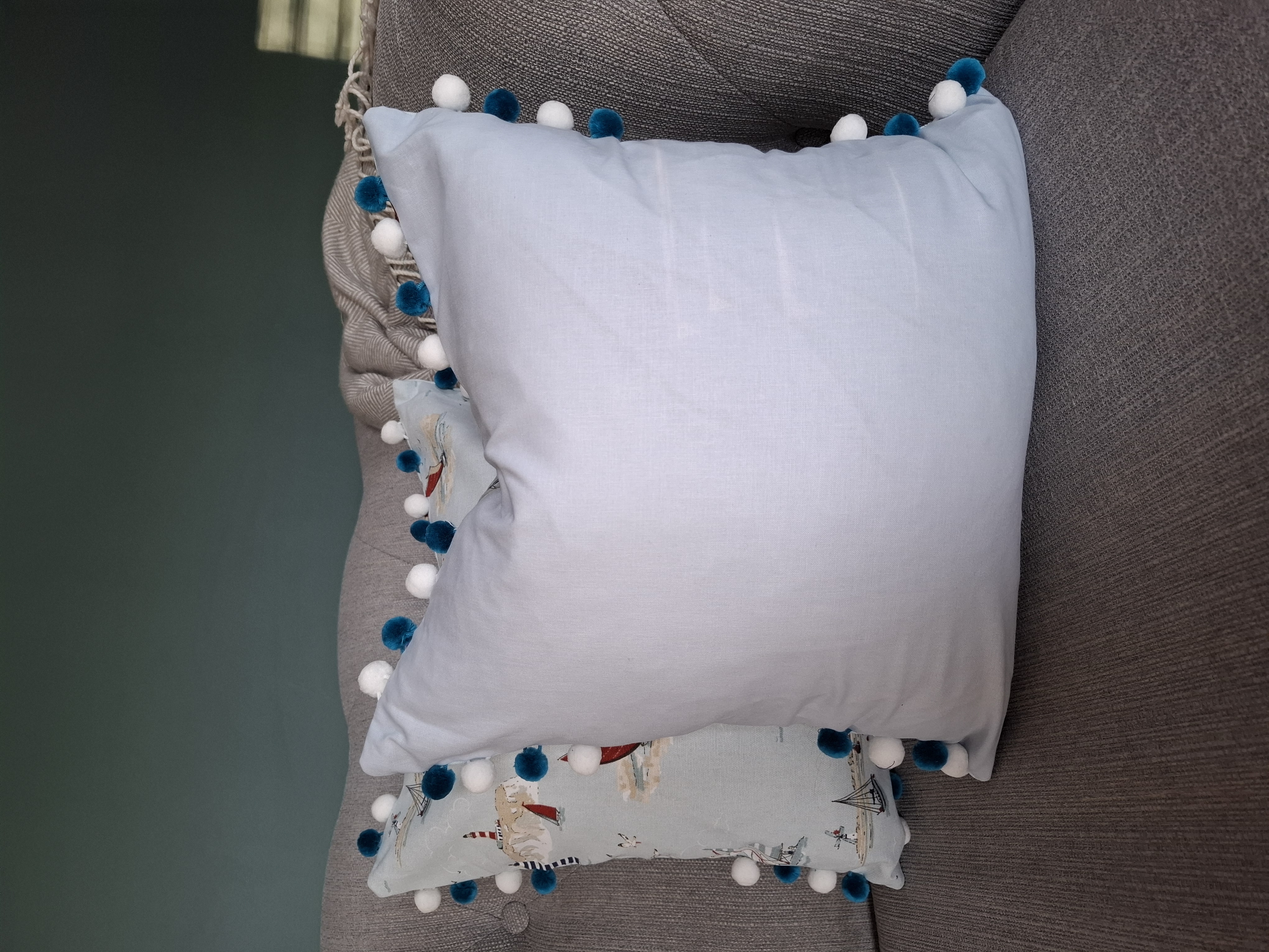 Sophie Allport Seaside Boats Cushion Cover 
