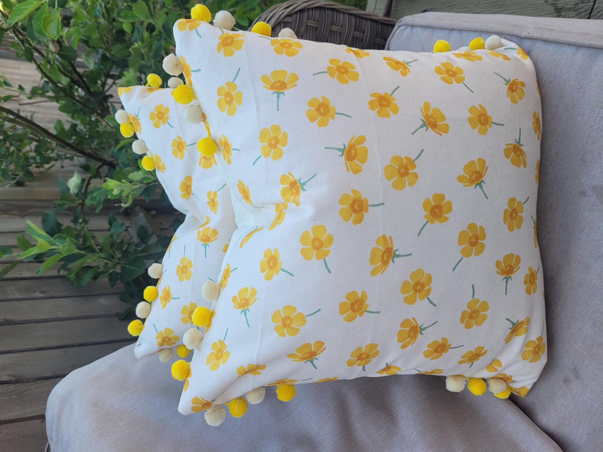 Emma Bridgewater Buttercup Cushion Covers