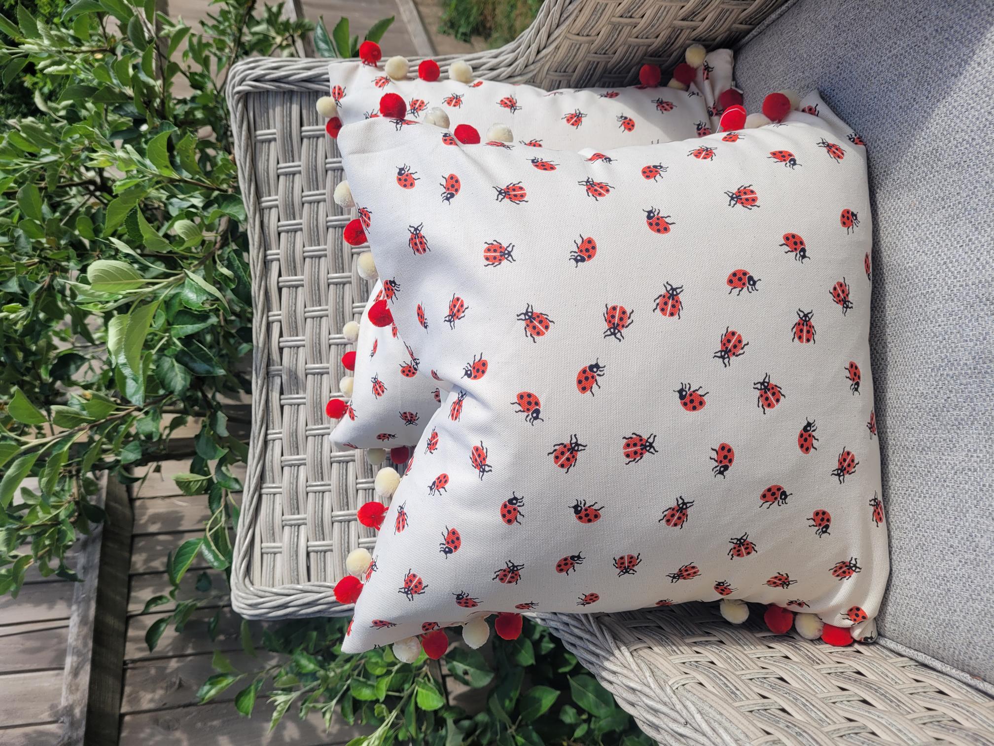 Emma Bridgewater Ladybird Cushion Covers