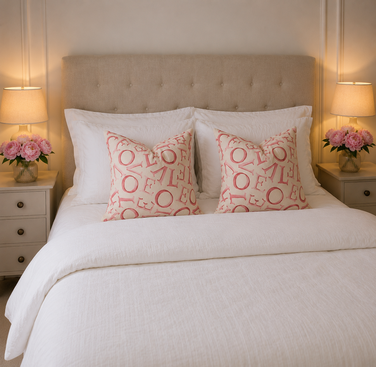Emma Bridgewater Love Cushion Covers