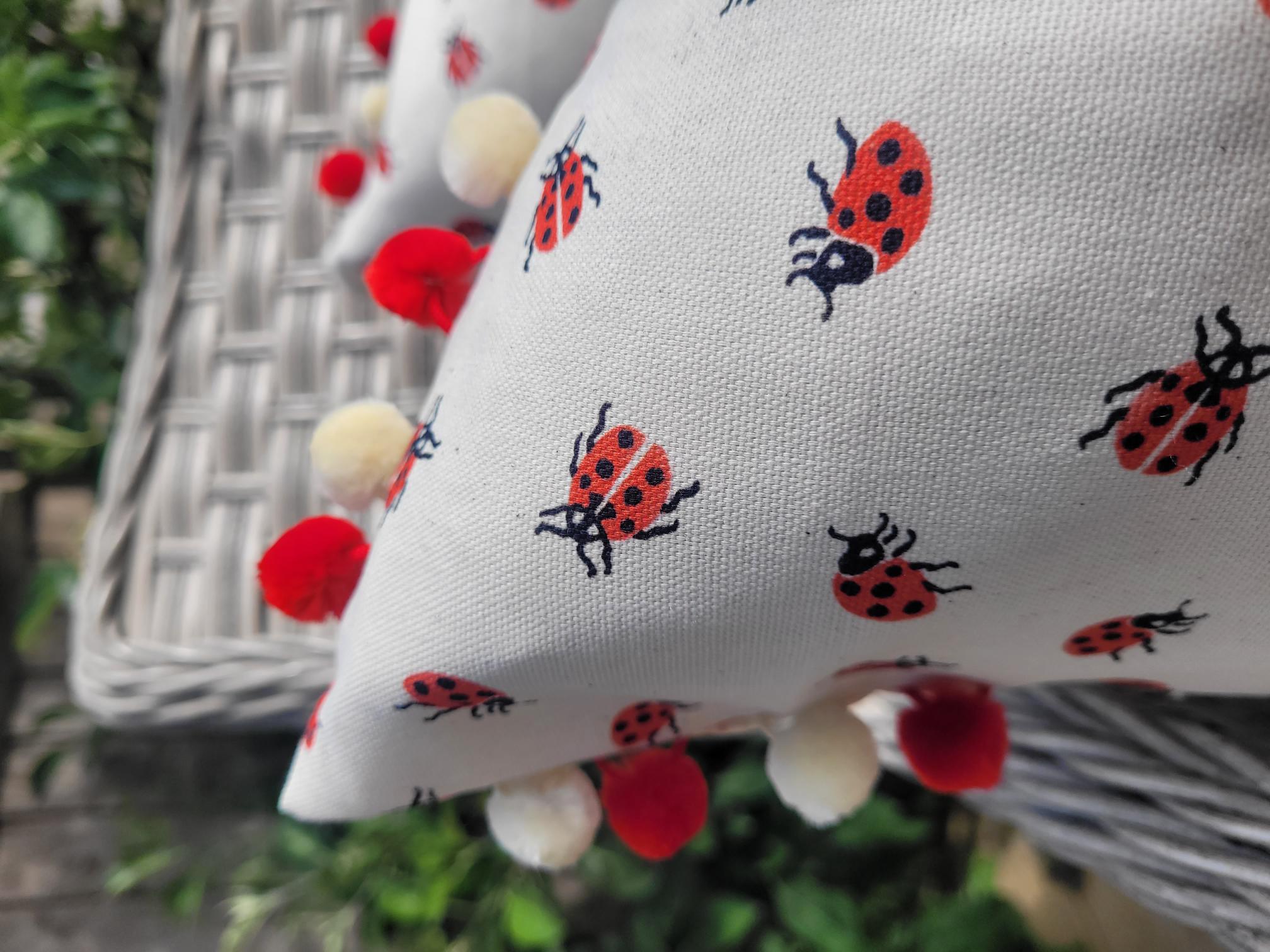 Emma Bridgewater Ladybird Cushion Covers