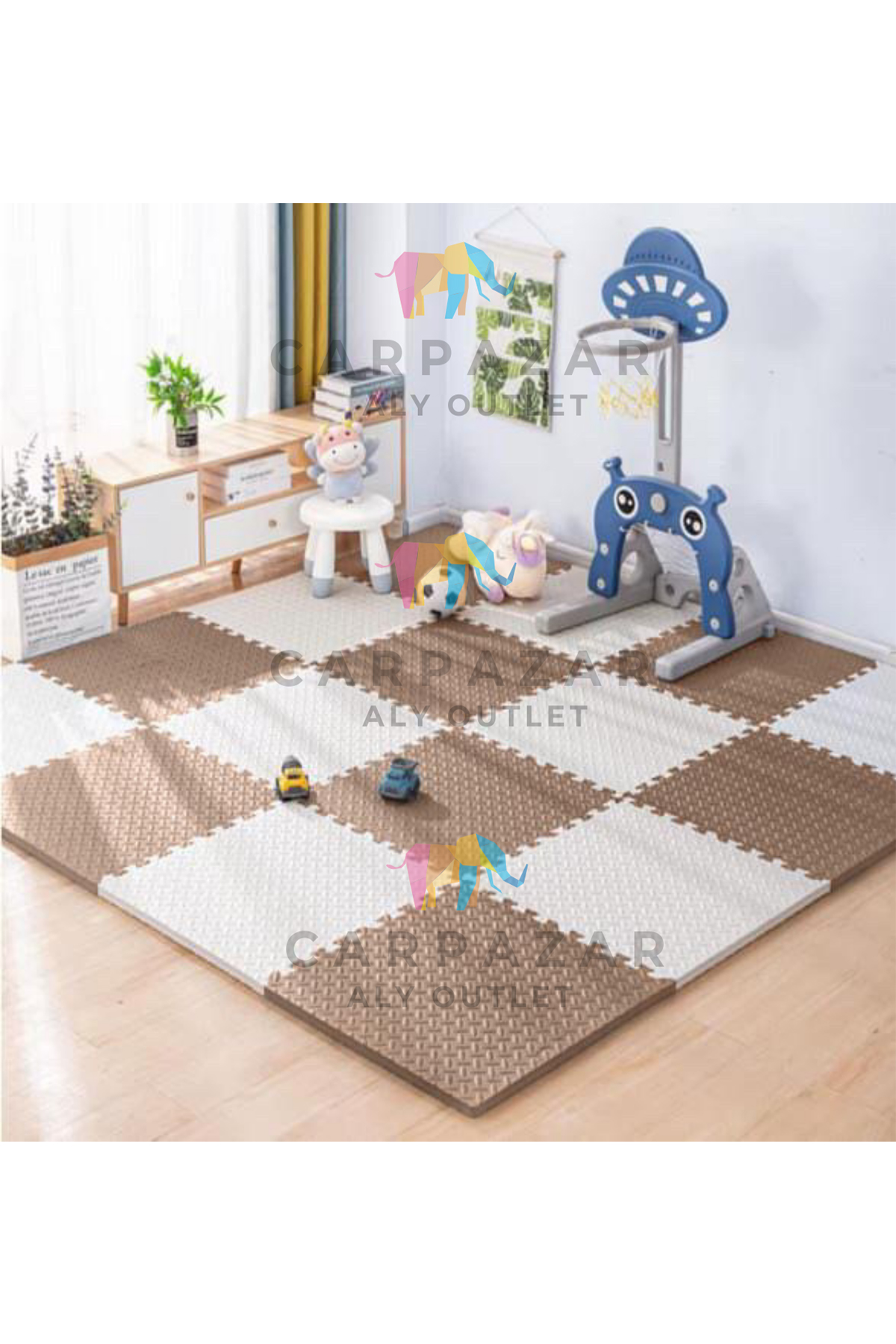 Damla Desen 16 Lı Set Tatami 50 x 50 13m 16 adet Eva Set 