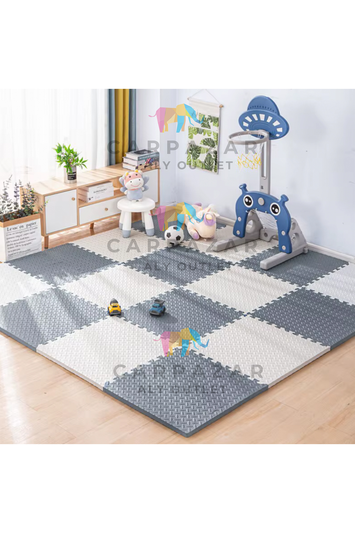 Damla Desen 16 Lı Set Tatami 50 x 50 13m 16 adet Eva Set