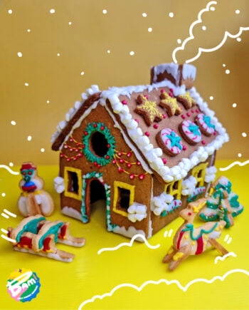 Gingerbread House Decorative Edible Cookies Kit