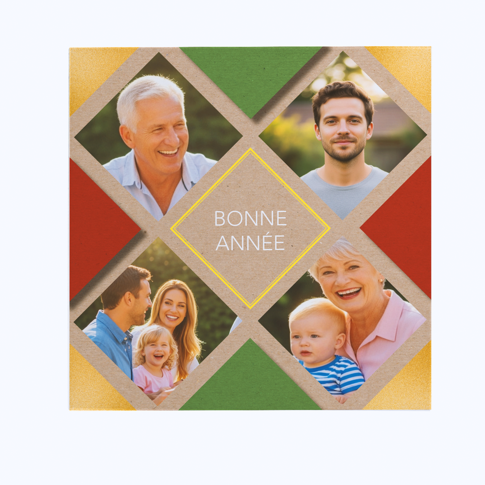 Carte de vœux personnalisée