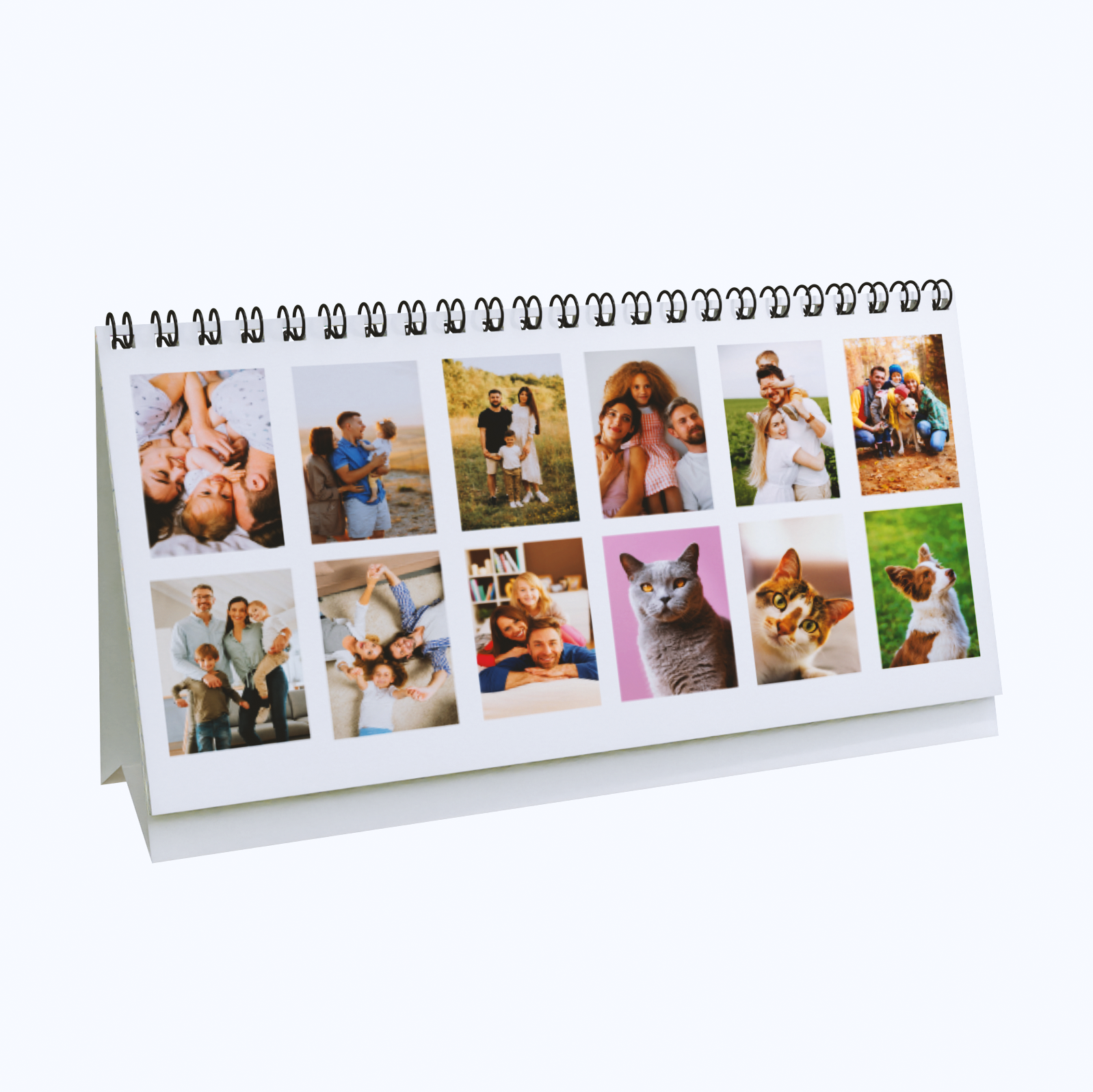 Calendrier de bureau 21x10 cm 