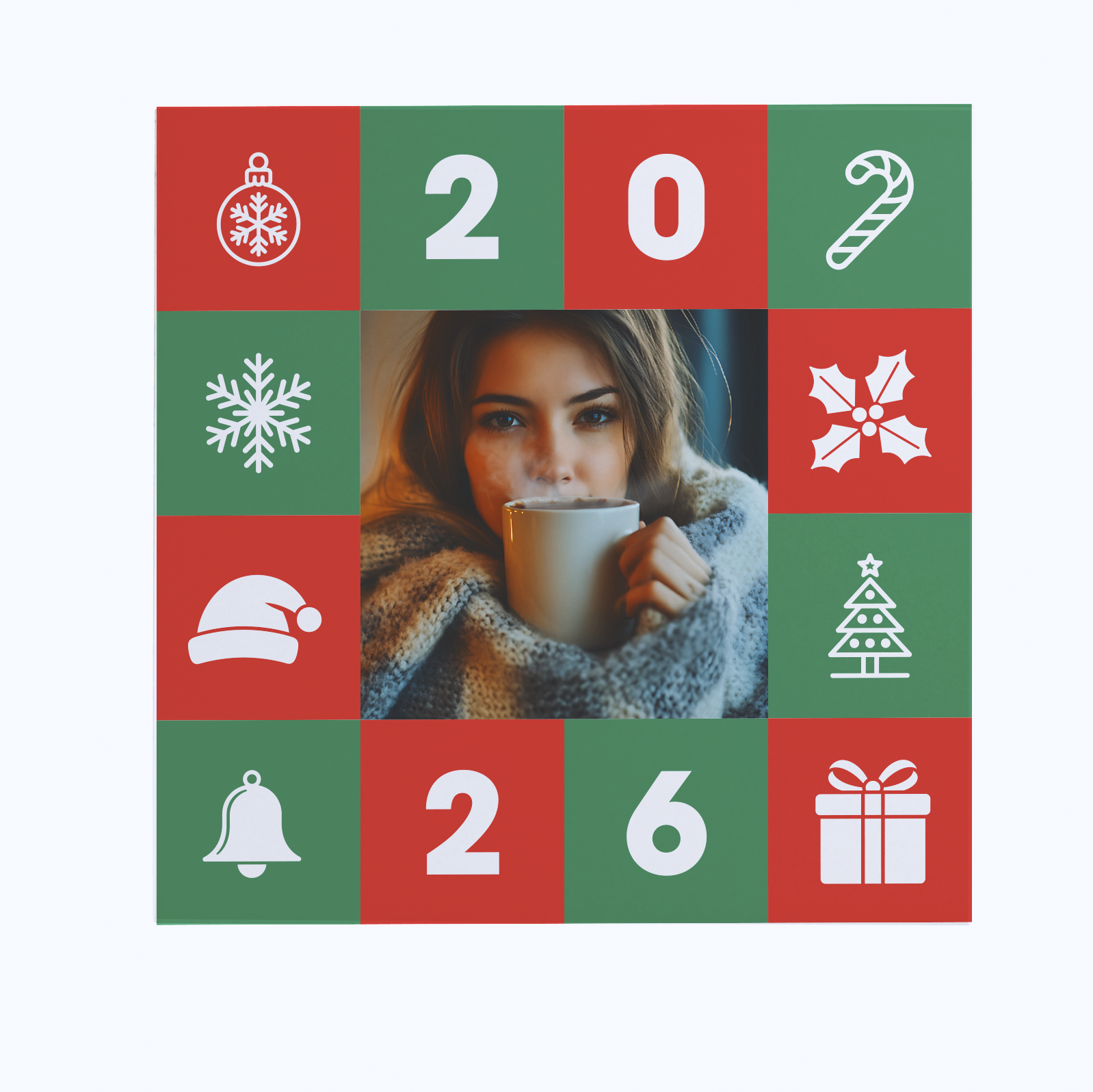 Carte de vœux personnalisée