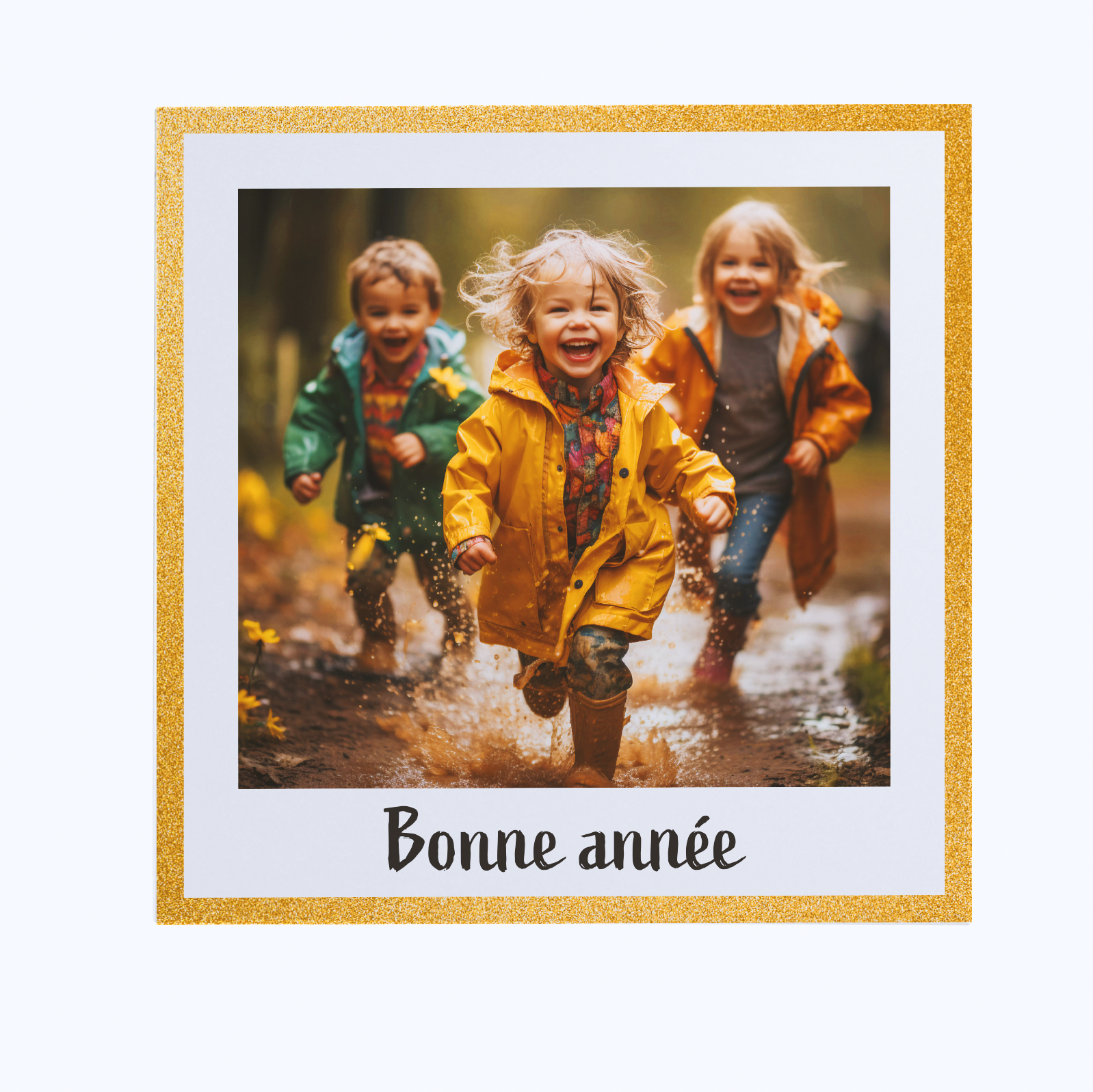 Carte de vœux personnalisée